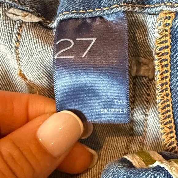 Anthropologie Pilcro Classic Blue high-rise Wide-Leg Women Jeans Sz. 27 - Picture 6 of 10